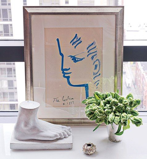 Jean Cocteau水彩畫