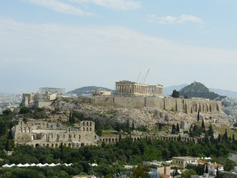雅典衛城。