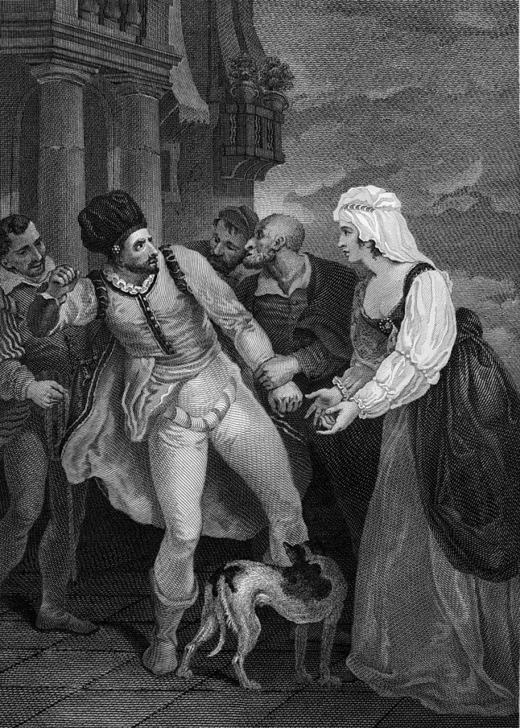 《錯誤的喜劇》，第四幕，第四場。