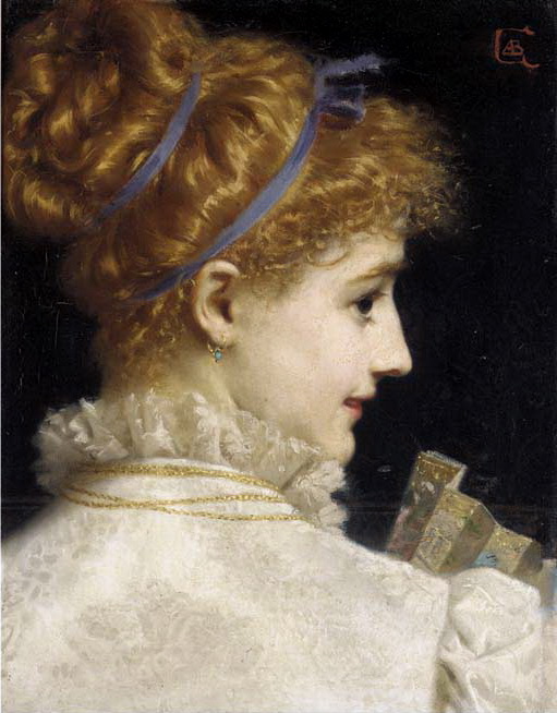 回眸，油彩畫布，1876。