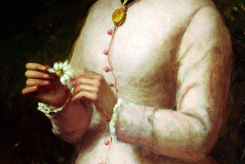 《愛的測驗》局部。