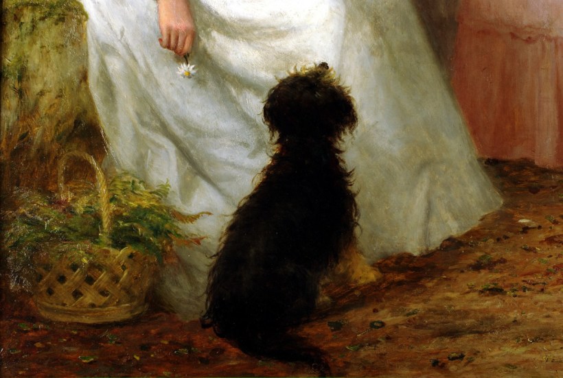 《愛的測驗》局部。