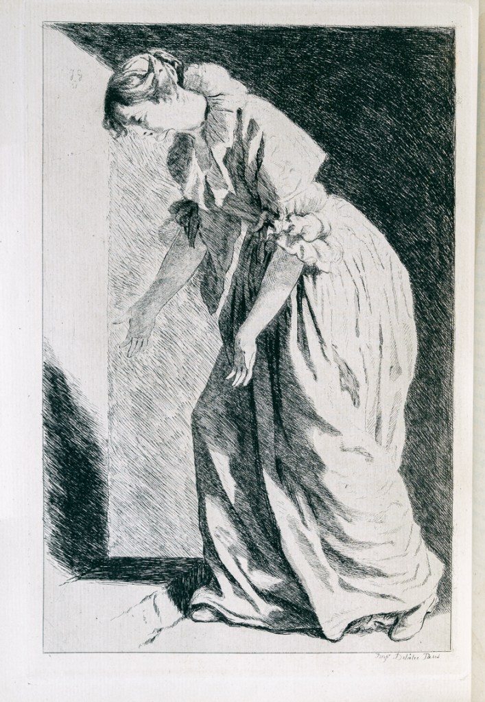 龔固爾兄弟蝕刻版畫下的德布庫（Philibert-Louis Debucourt)作品